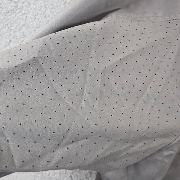 Huk Performance Men's Fishing Button Down Vented Short Sleeve Gray Shirt Size XL - Picture 3 of 11